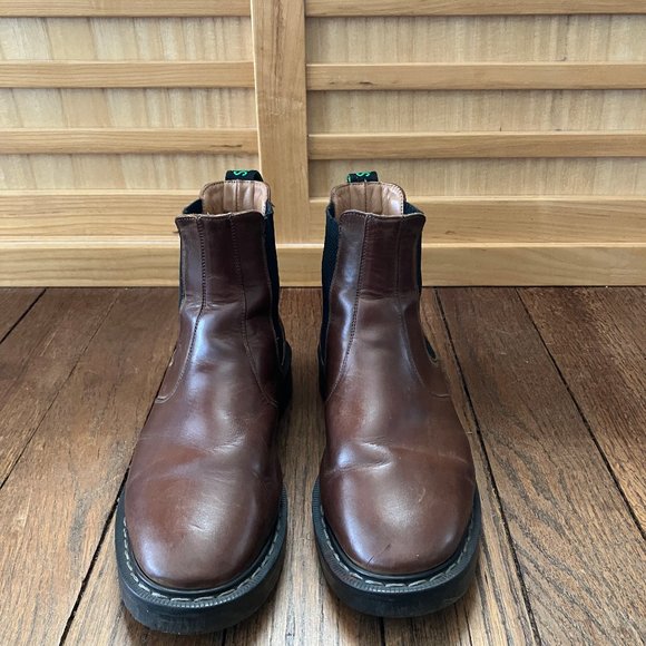 Solovair Classic Brown Chelsea Boots "Gaucho Crazy Horse Dealer" size UK 6 US 8 - Picture 3 of 11